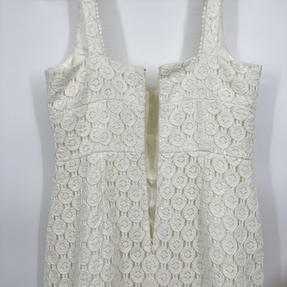 Cynthia Steffe Dress Lace Embroidered Sleeveless - Picture 9 of 11
